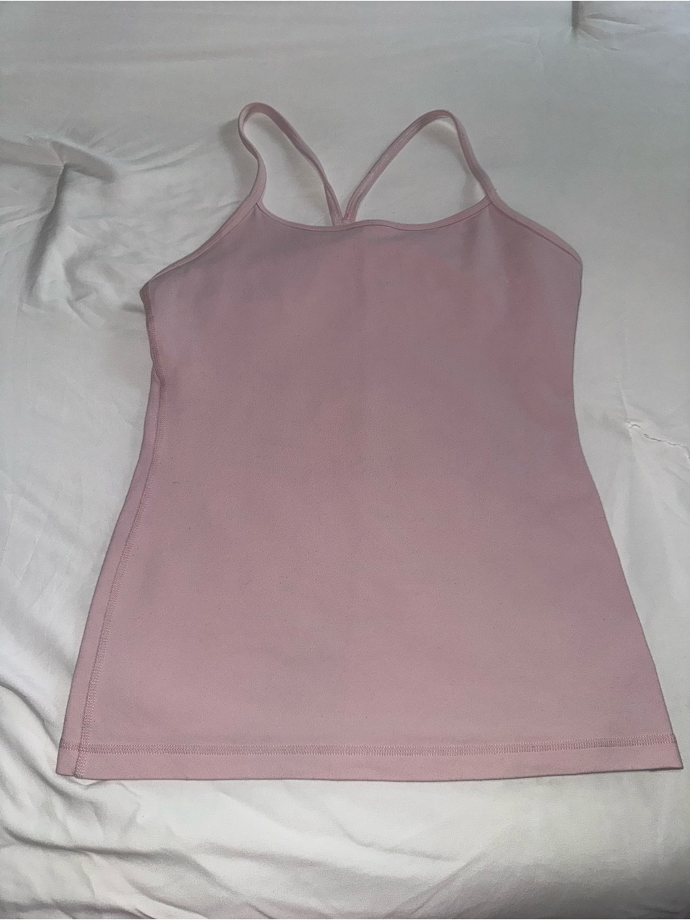 Lululemon Power Y Tank - Blush Pink